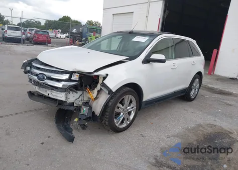 2012 Ford Edge Limited из США, поврежденный, VIN 2FMDK3K92CBA09936